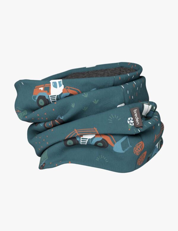 Kids Merino Neck Tube MOKKA – Tractors