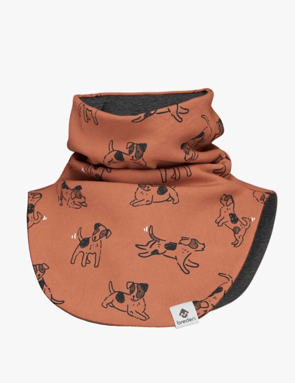 Kids Merino Neck Warmer MIKEL – Copper Dogs