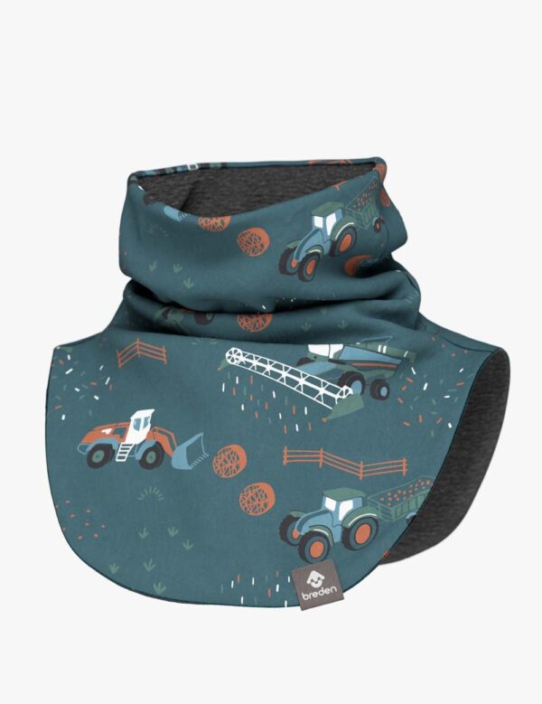 Kids Merino Neck Warmer MIKEL – Tractors