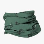 Kids Neck Tube For Autumn And Spring TOBIAS - Green Dogs