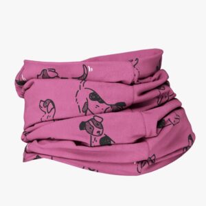 Kids Neck Tube For Autumn And Spring TOBIAS – Pink Dogs