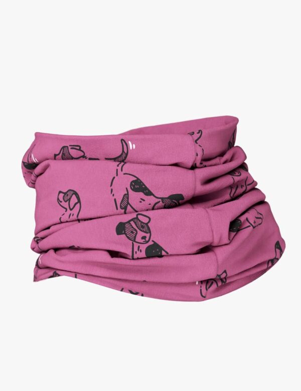 Kids Neck Tube For Autumn And Spring TOBIAS – Pink Dogs