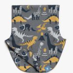 Kids Neck Warmer For Autumn And Spring TARON - Dinosaurs