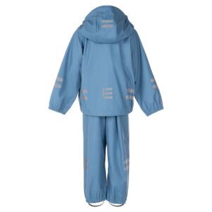 Kids’ Rain Jacket and Dungaree Set – Blue