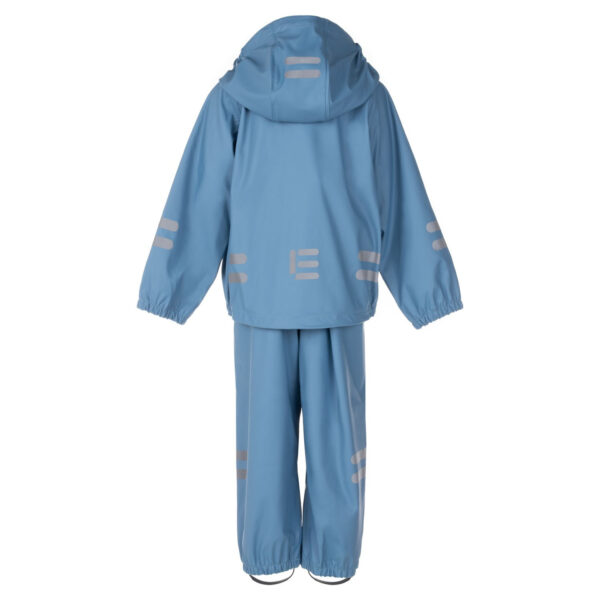 Kids’ Rain Jacket and Dungaree Set – Blue