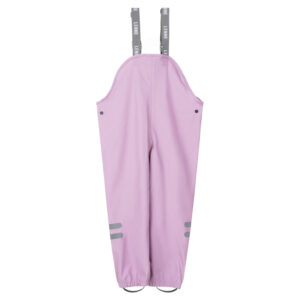 Kids’ Rain Jacket and Dungaree Set – Lilac and Pink