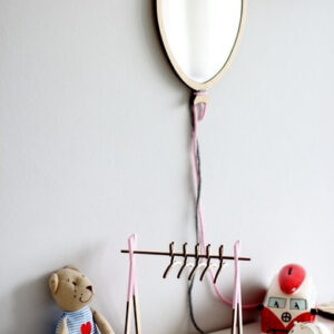 Balloon Wall Mirror for Kids’ Rooms