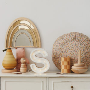 Rainbow Kids’ Mirror – Shatterproof Acrylic & Plywood