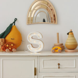 Rainbow Kids’ Mirror – Shatterproof Acrylic & Plywood