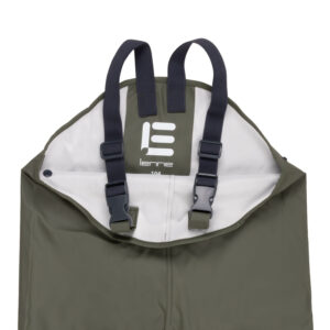 Kids’ Waterproof Rain Dungarees – Green