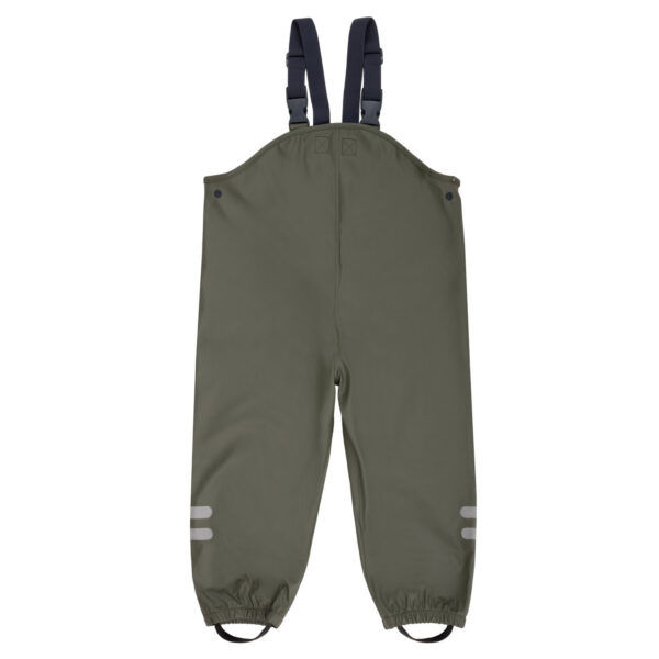 Kids’ Waterproof Rain Dungarees – Green