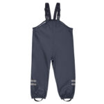 Kids’ Waterproof Rain Dungarees – Navy Blue