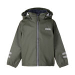 Kids’ Waterproof Rain Jacket – Green