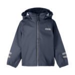 Kids’ Waterproof Rain Jacket – Navy Blue