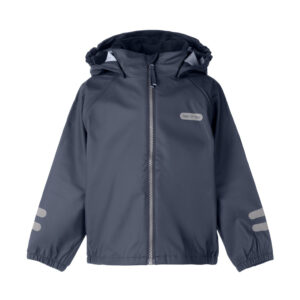 Kids’ Waterproof Rain Jacket – Navy Blue