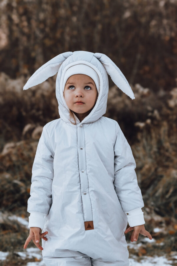 Winter Jumpsuit with Teddy Lining – Rabbit, 62–116