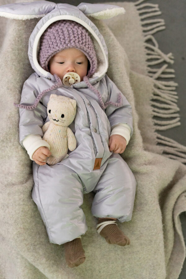 Winter Jumpsuit with Teddy Lining – Rabbit, 62–116