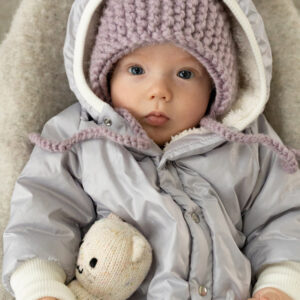Winter Jumpsuit with Teddy Lining – Rabbit, 62–116
