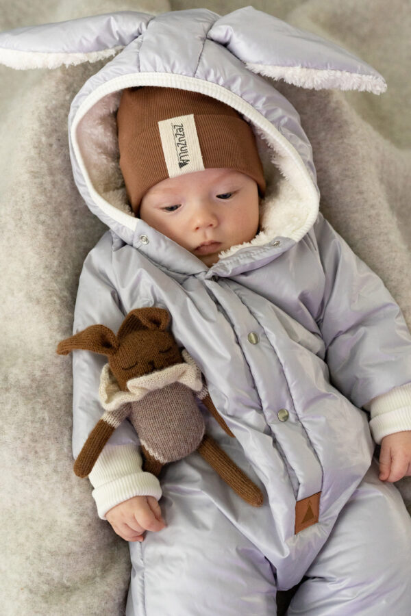 Winter Jumpsuit with Teddy Lining – Rabbit, 62–116