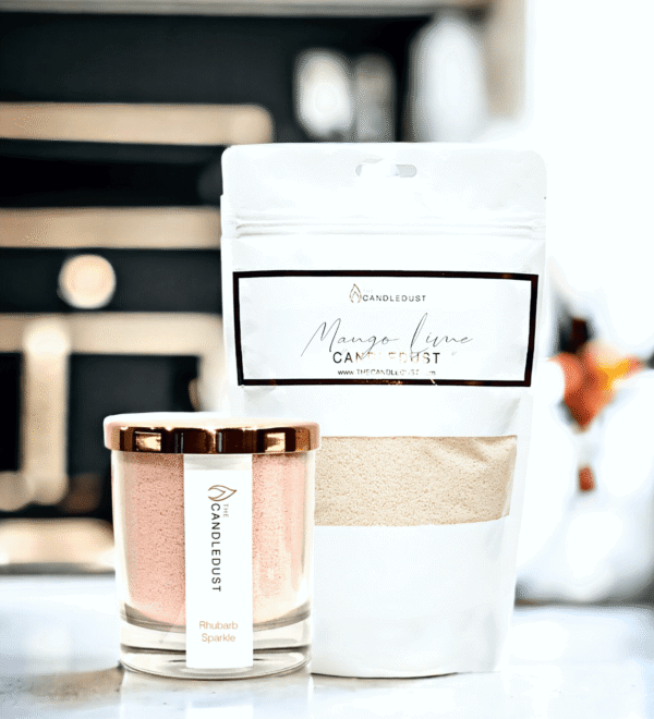 Powdered Candle Refill Kit – Rhubarb Sparkle 330g
