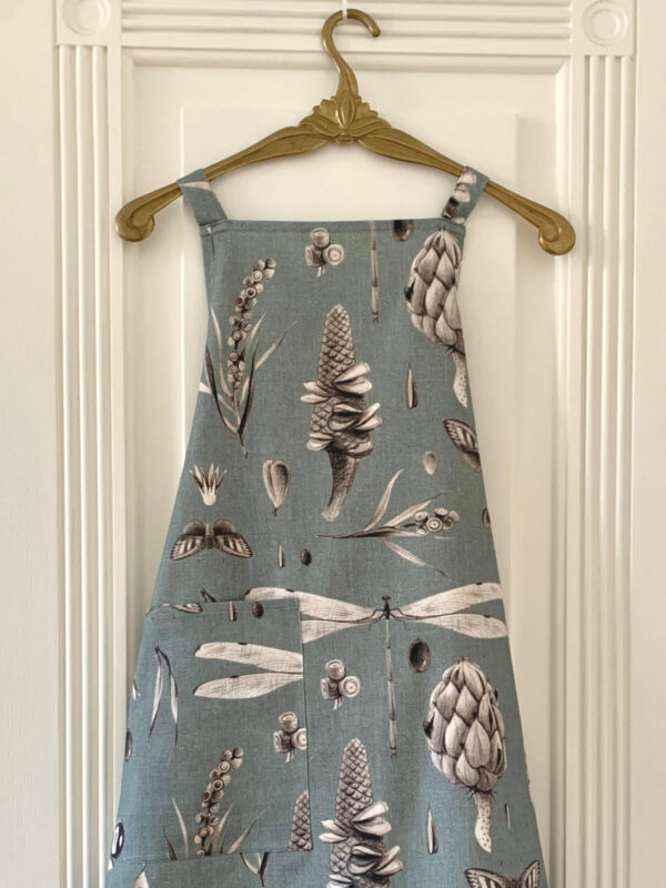 Ladies’ Apron – Seeds Aqua