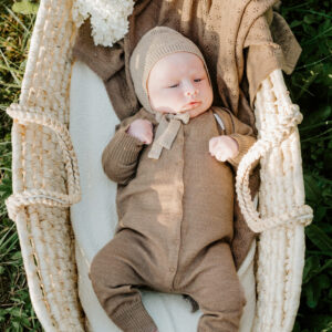 JOY Gift Set For Baby - Blanket, Romper and Bonnet