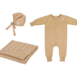 JOY Gift Set For Baby – Blanket, Romper and Bonnet