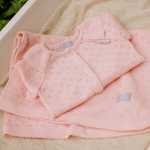 LOVE Gift Set For Baby – Blanket, Romper and Bonnet
