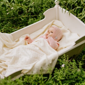 LOVE Gift Set For Baby – Blanket, Romper and Bonnet