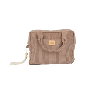 Large Cotton Make-Up Bag – Latte