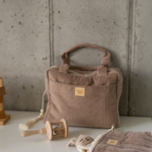 Large Cotton Make-Up Bag – Latte