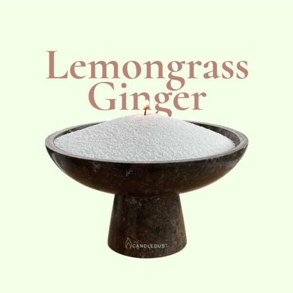 Lemongrass Ginger Scented Candle Sand Refill, 1kg