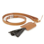 Lussa Dog Leash & Saku Bag Dispenser Set – Camel