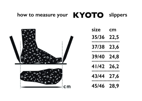 TOKU Kyoto Leather Slippers – Black