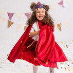 Kids' Velour Hooded Cape – Red Riding Hood