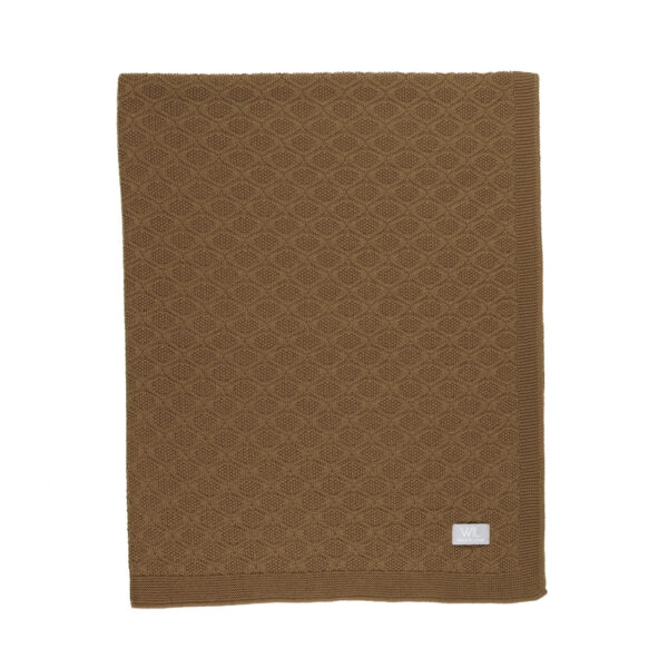 Merino wool baby blanket HAPPINESS