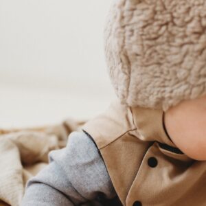 Merino Wool Lined Baby Balaclava THEO