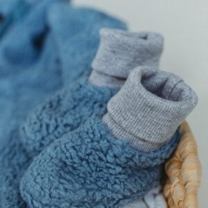 Merino Wool Lined Baby Booties THOBY