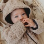 Merino Wool Lined Baby Overall TEDDY