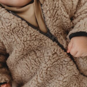 Merino Wool Lined Baby Overall TEDDY