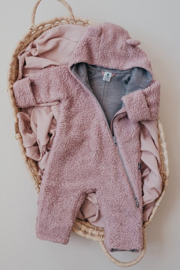 Merino Wool Lined Baby Overall TEDDY