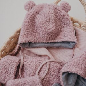 Merino Wool Lining Baby Hat TESSA