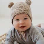 Merino Wool Lining Baby Hat TESSA