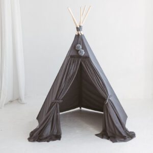 Fairy Kids Play Tent with Tulle – Rose, 165 cm