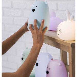 Big Bear Silicone Lamp – Blue
