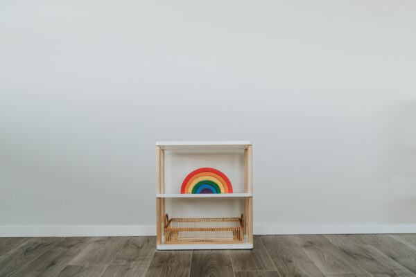 Modular Montessori Shelf Straight Mini – 3 Shelves