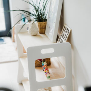 Montessori Toy Shelf Maxi – Birch, 81 cm