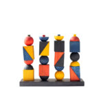 Montessori-inspired Modern Stacking Toy Modern X