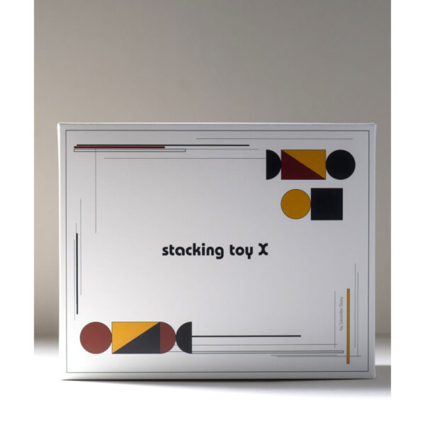 Montessori-inspired Modern Stacking Toy Modern X