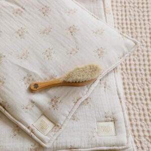 Muslin Baby Blanket & Pillow Set – Boho Flowers